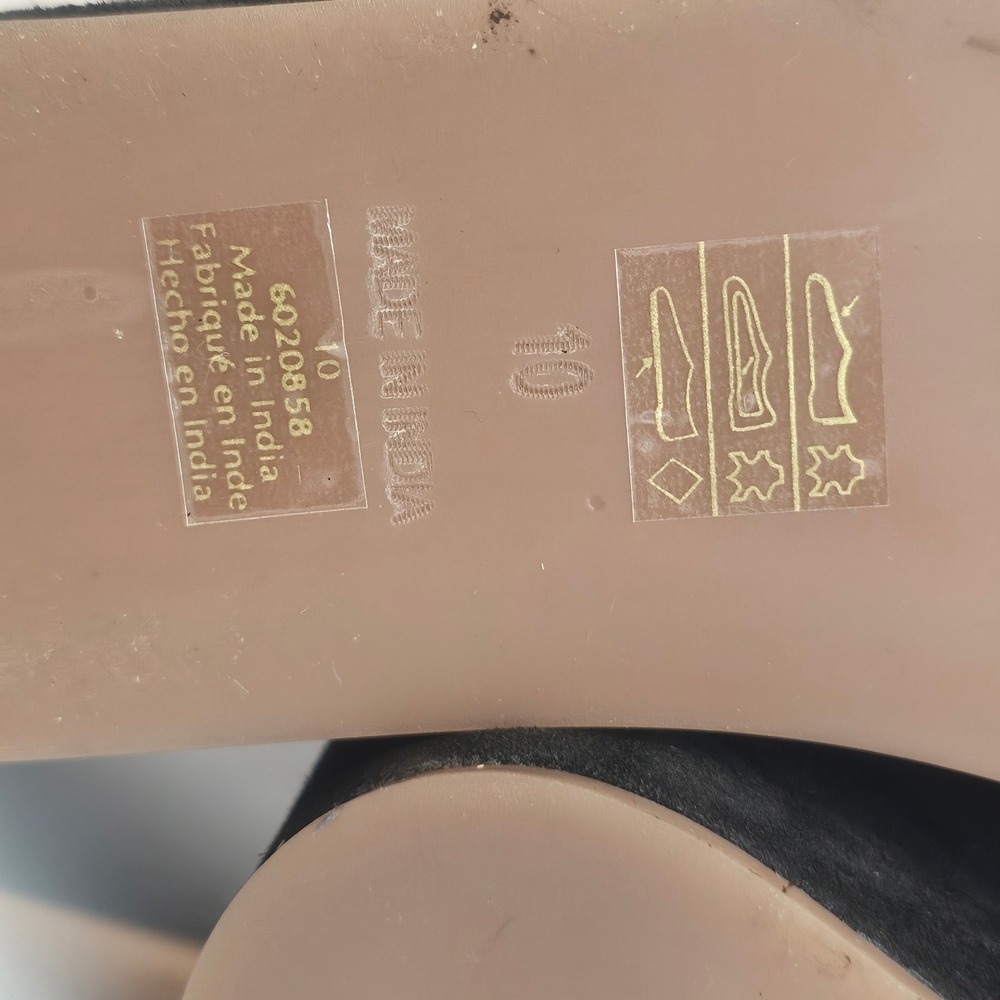 Free People 10 Beach Party Platform Criss Cross Suede Platform Sandals NWOB $148 - Picture 11 of 14